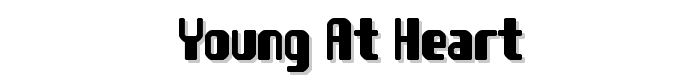 Young at heart font